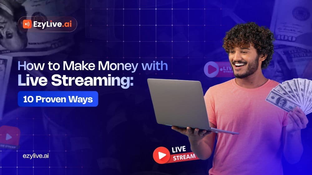 How to Make Money with Live Streaming (10 Proven Ways)